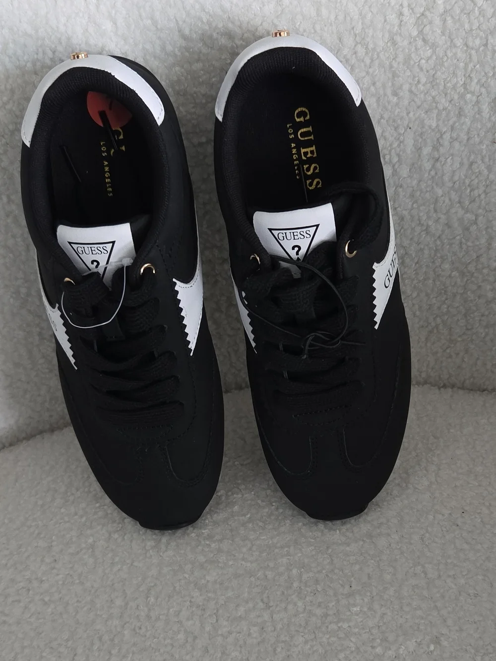 GUESS Women's Black & White Athletic Sneakers